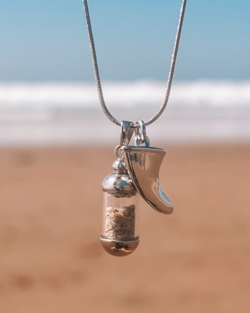Laguna Beach Pendant ketting Vin zilver