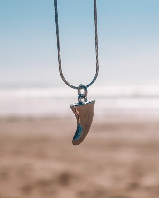 Oceaan Vin ketting zilver