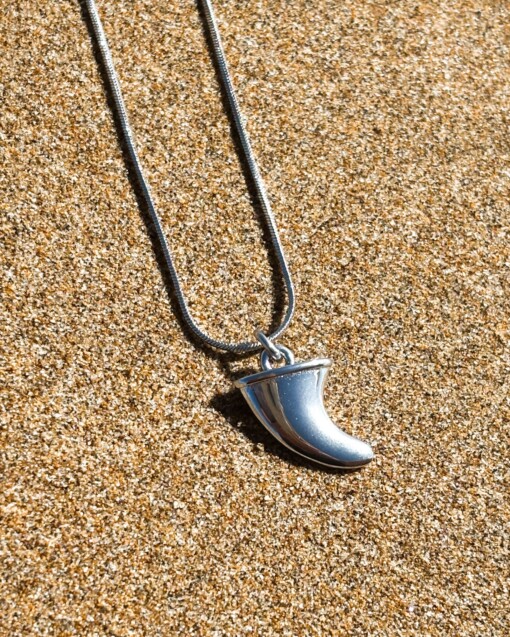 Oceaan Vin ketting zilver