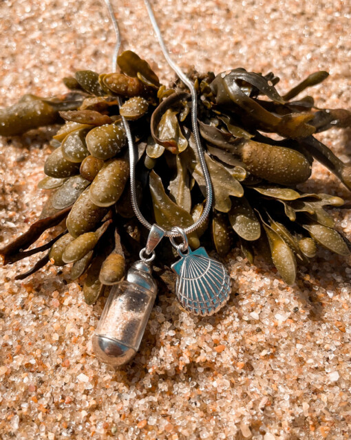 Laguna Beach Pendant Schelpje Zilver