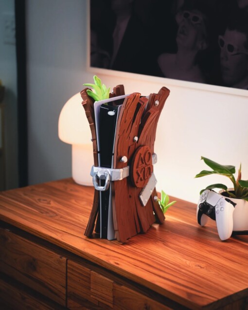 PS5 Wood Cover Slim Digital