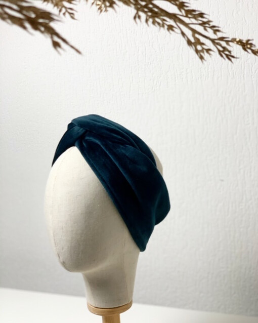 Hair bandeau ‘Dark blue’