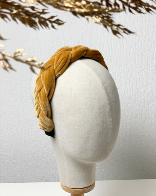 Hair braid ‘Gold Yellow’