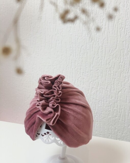 Kids Tulband Ruffles Pink