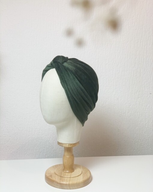 Tulband Dark Olive Rib