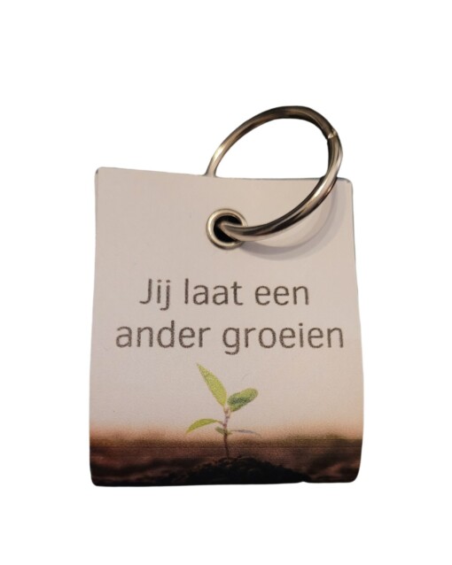 Click 'Jij laat een ander groeien'