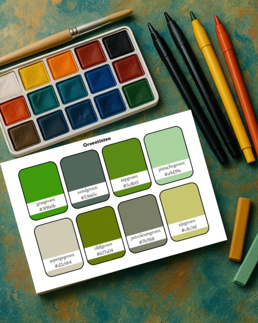 Printable kleurenboek (freebie)