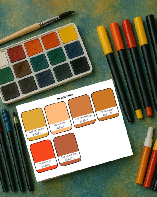 Printable kleurenboek (freebie)
