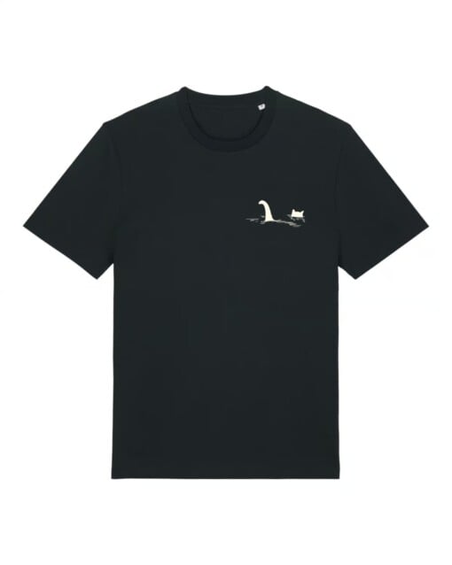 "Loch ness meowster" - Unisex short sleeve T-shirt