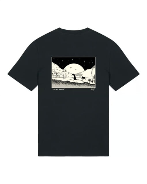"Loch ness meowster" - Unisex short sleeve T-shirt
