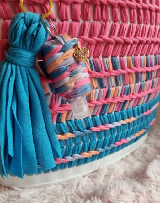 5 in 1 multi trendy boodschappentas geweven