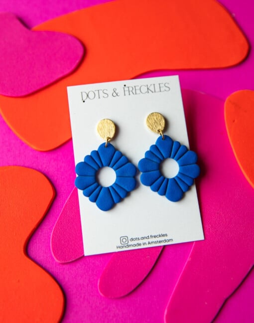 Lichte Statement Polymer Klei Oorbellen