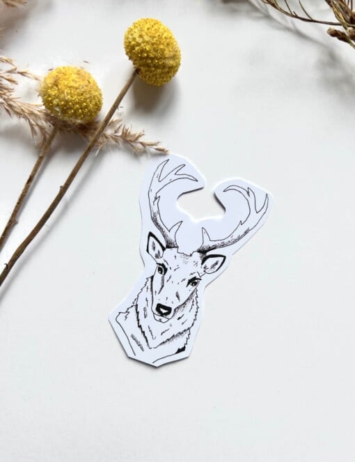 9 stickers van dieren en bloemen
