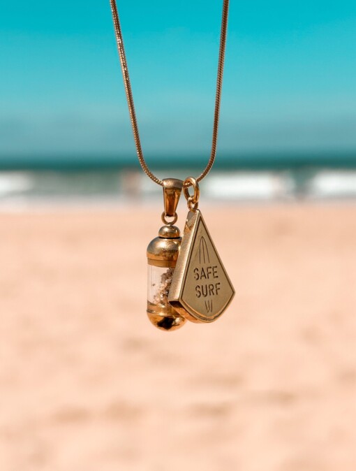 Laguna Beach Pendant Ocean Eye Ketting Goud
