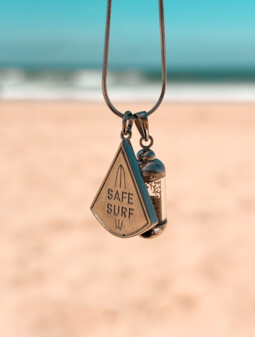 Laguna Beach Pendant Ocean Eye Ketting Zilver