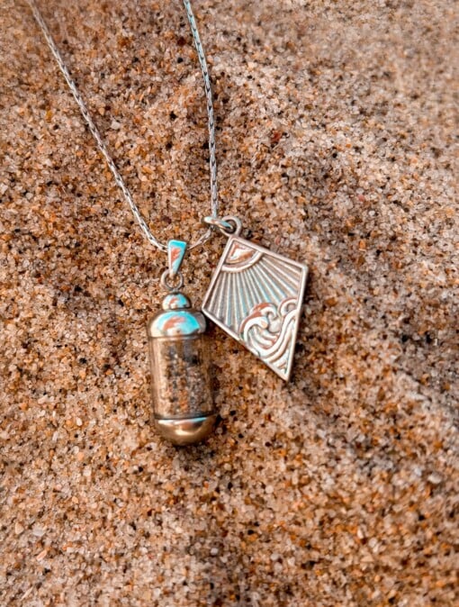Laguna Beach Pendant Follow The Sun Ketting Zilver