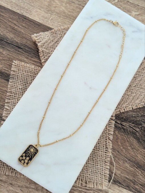 Tarot gouden ketting