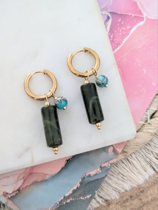 Colour pop creolen goud