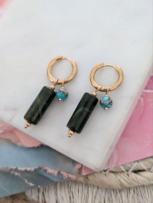 Colour pop creolen goud