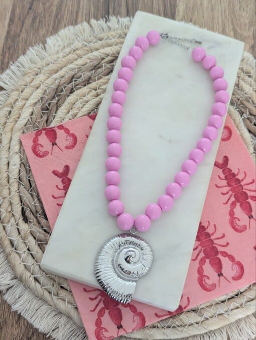 Silver Statement Pendant ketting zilver