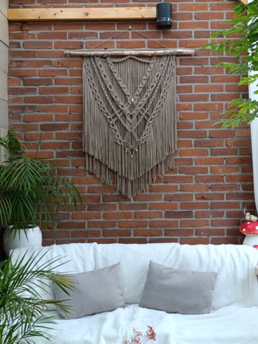 Macrame Wanddecoratie