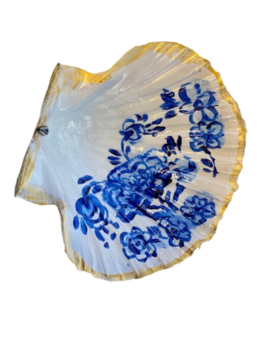 Workshop oesterschelpen beschilderen met Delftsblauw - 5 juli 2025