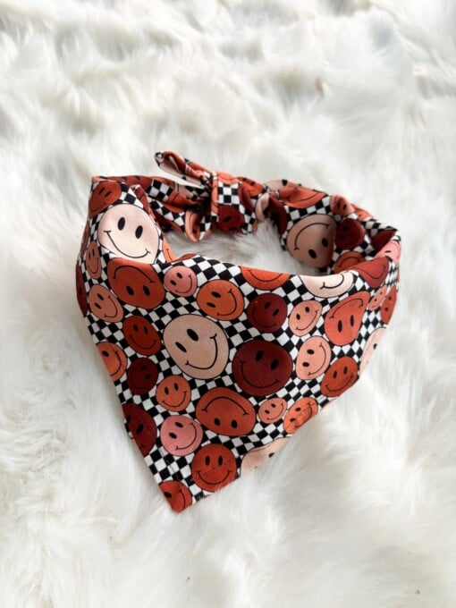 Bandana - Smileys Brown