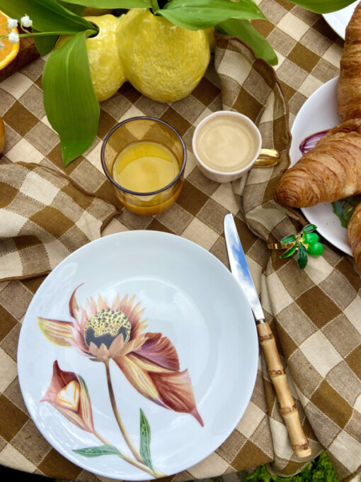 Botanical Wonders - Set van 4 ontbijtborden