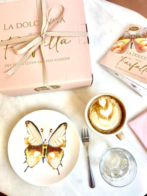 Farfalla - Piatti Dolci- Set van 4 dessert borden