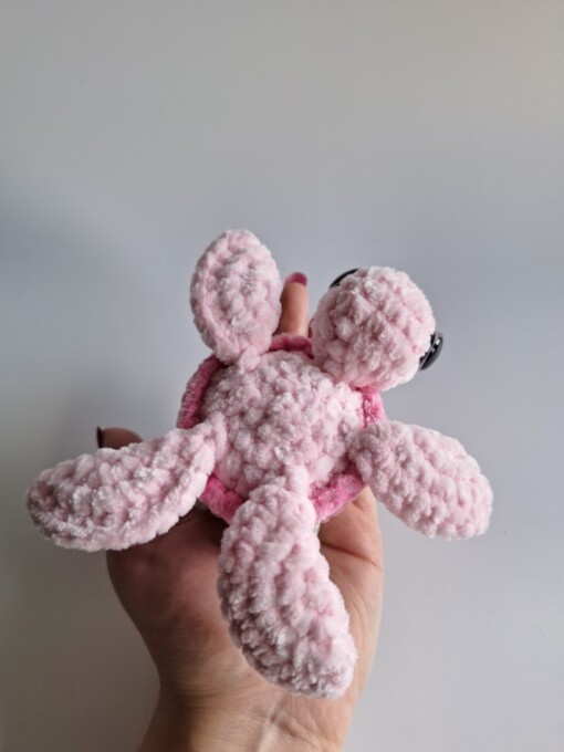 Gehaakte knuffel 'Strawberry turtle'