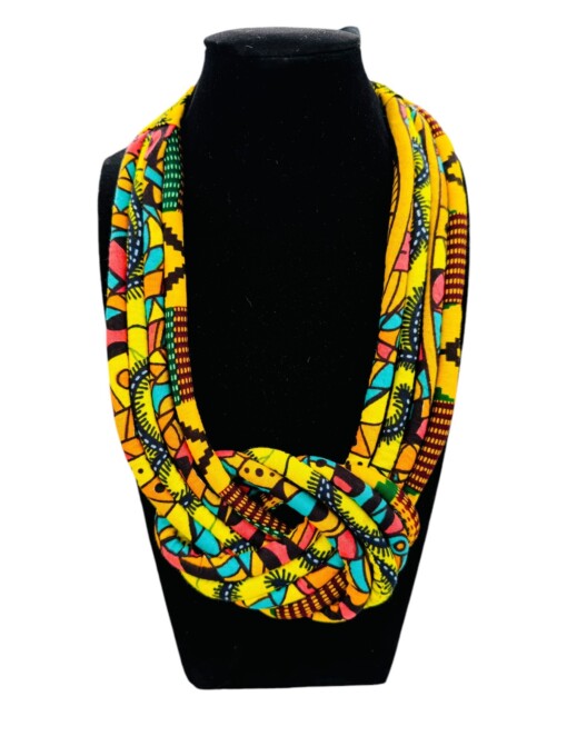 Keffi ketting geel