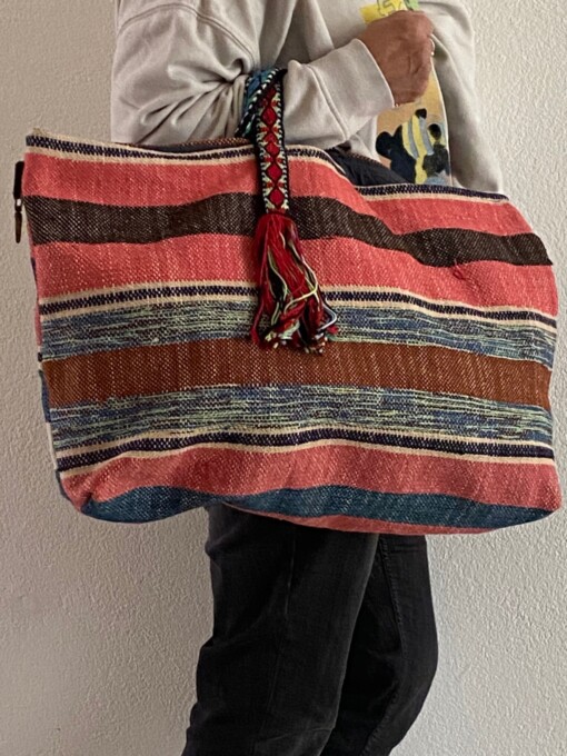 Kelim shopper tas