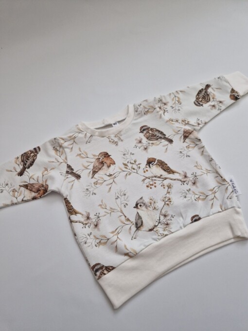 Trui- sweatshirt- vogels