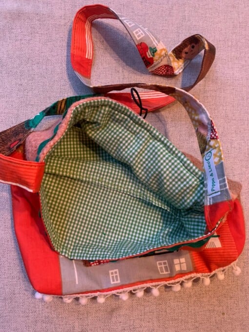 Tas van vintage stoffen