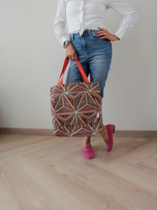 Stoffen Tote - Mosaic - Model Berna