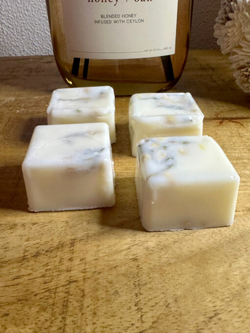 4 blokjes Aroma Soy Wax Melts – Verse Vanille & Jasmijn