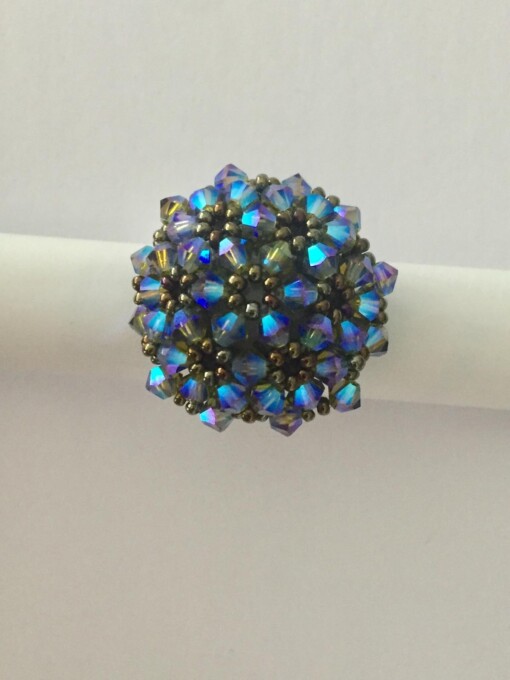 Bloemenmand ring