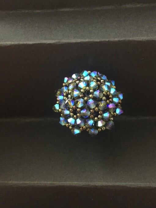 Bloemenmand ring