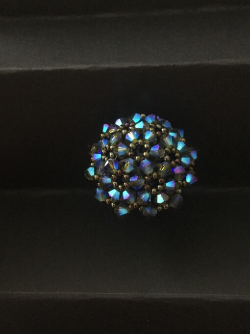 Bloemenmand ring
