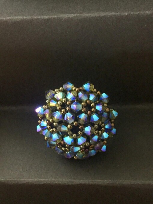 Bloemenmand ring