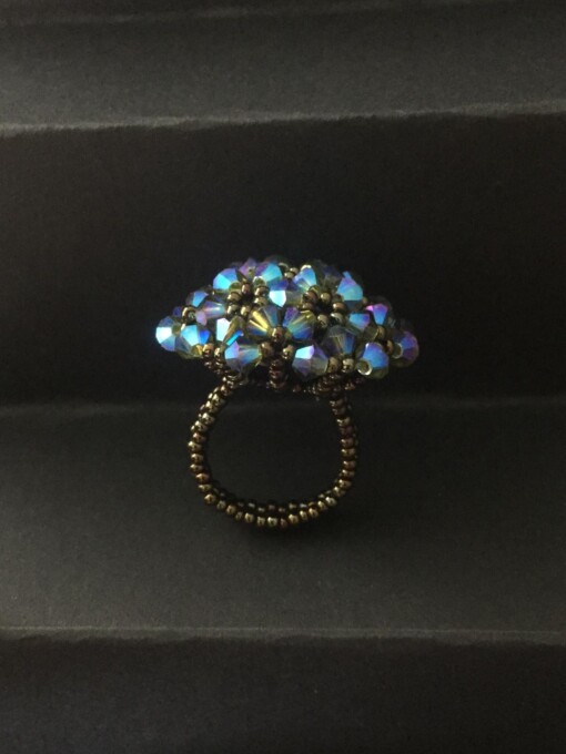 Bloemenmand ring