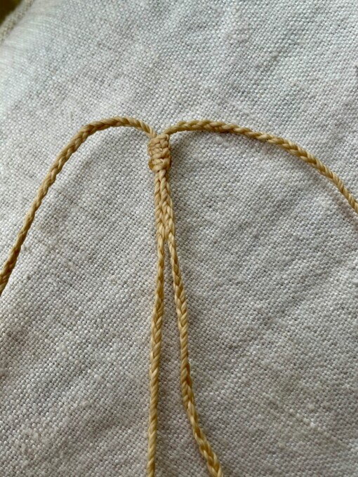 Simpele macrame edelsteen kettingen handgemaakt