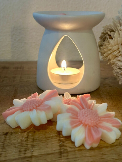 3 Valentijn Flowers Wax melts