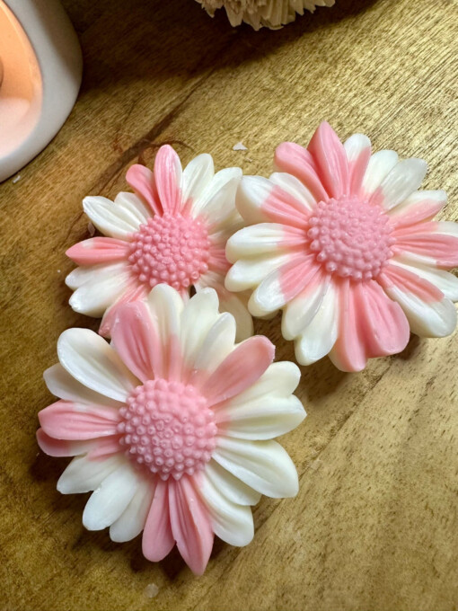 3 Valentijn Flowers Wax melts