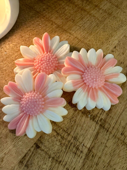 3 Valentijn Flowers Wax melts