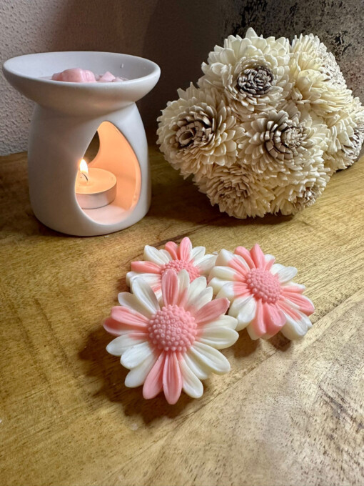 3 Valentijn Flowers Wax melts