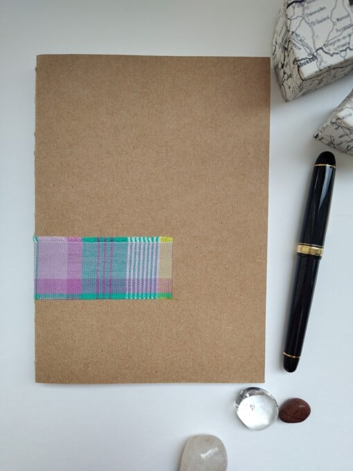 handmade notebook "Butterfly Kraft"