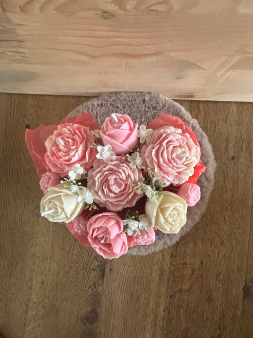 Bloesemkaars boeket
