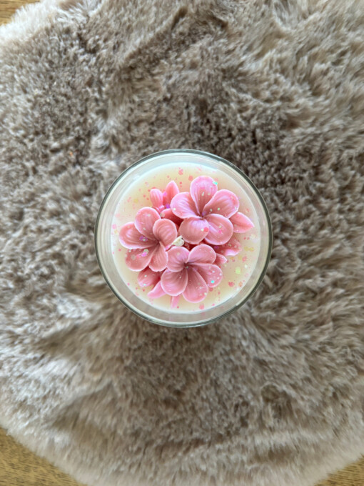 Cherry Blossom kaars roze