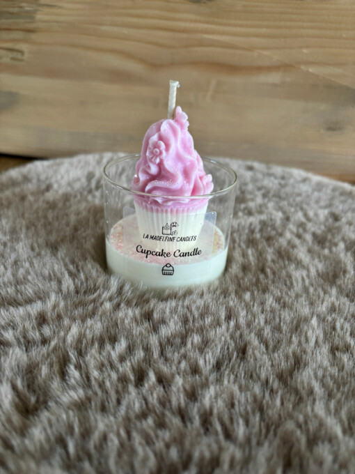 Cupcake sojawaskaars